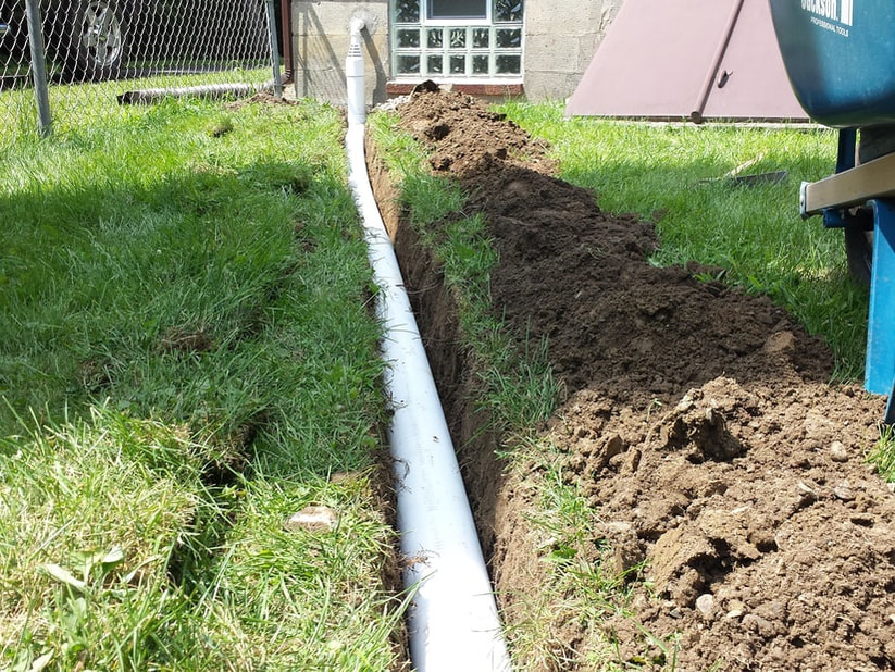 sump pump, underground, pipe, drainage, foundation, wall, basement, waterproofing, drainage,  system, installation, solution, problem, repair, fix, picture, clifton park, halfmoon, rexford, ny, 